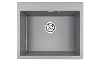 Кухонная мойка Paulmark KANTE 60 PM106052-GRM 60х50 цвет серый